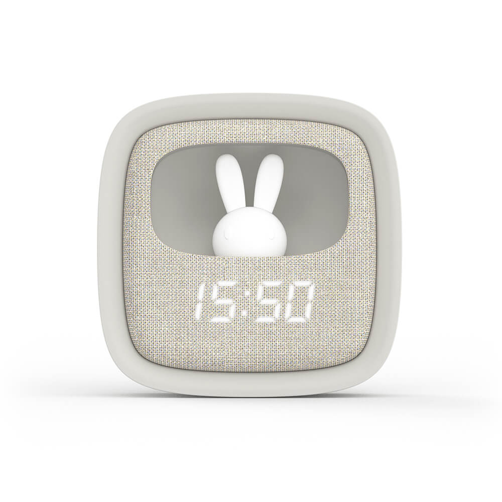 Alarm Clock with Light Billy Clock Grey