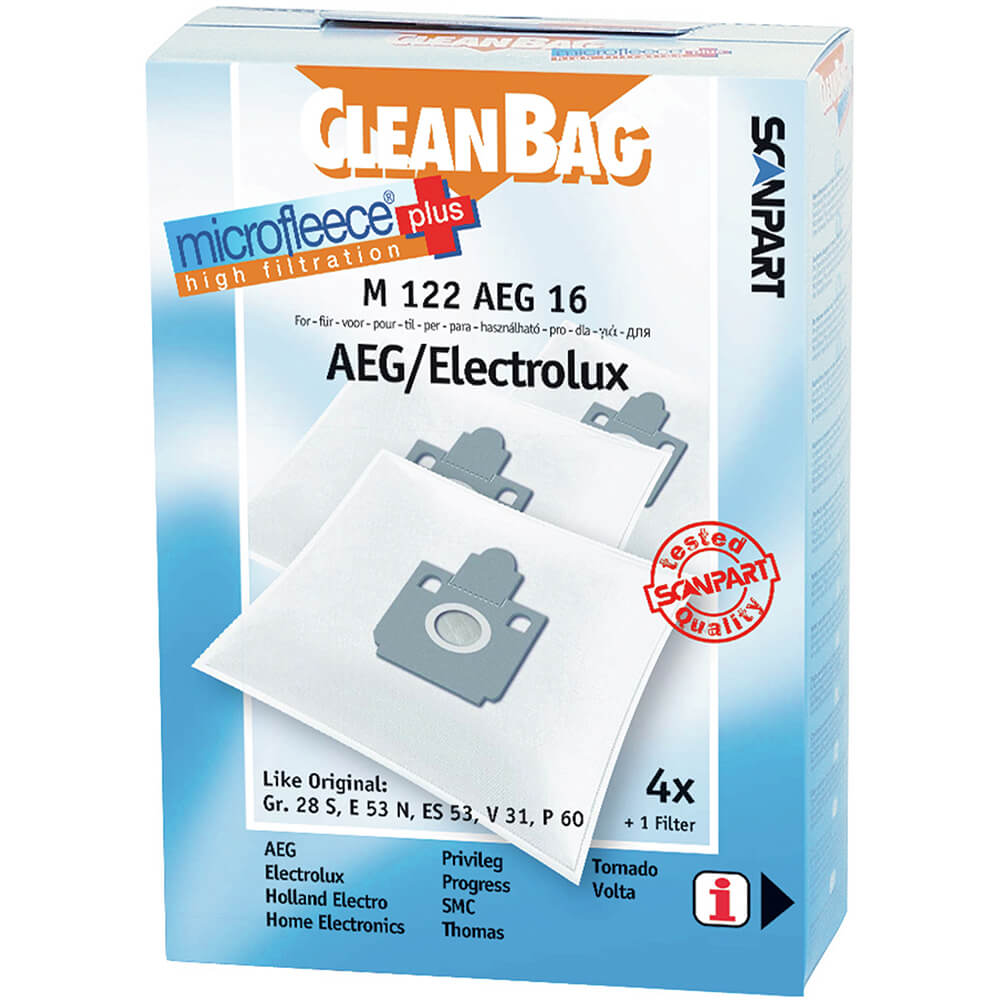 Microfleece+ Dustbag AEG Gr.28 4+1