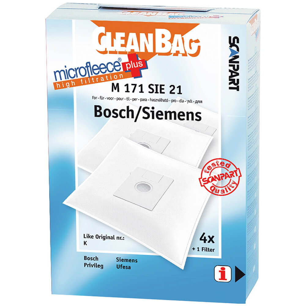 Microfleece+ Dustbag Bosch/Siemens K 4+1