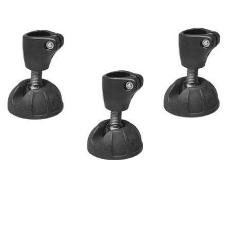 190SCK2 Suction Cup Kit, Blac k
