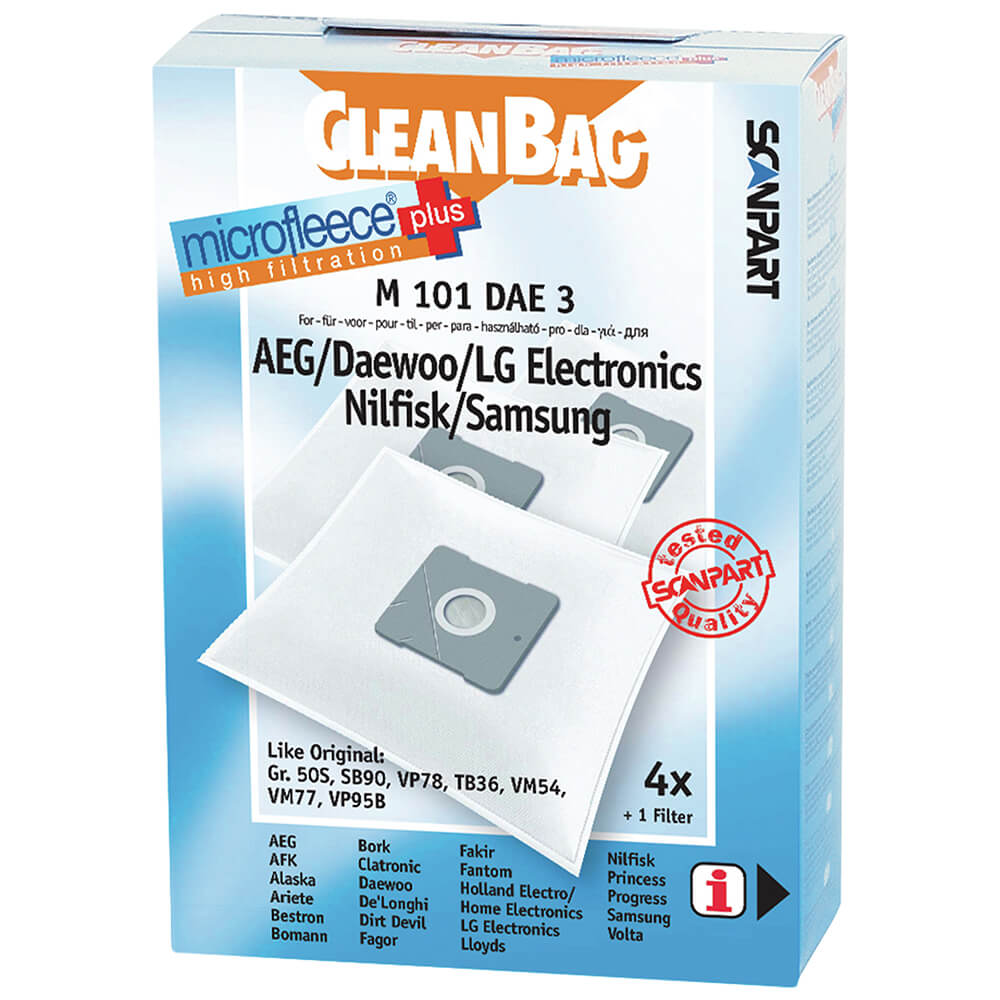 Microfleece+ Dustbag Gr.50/VM77/VP78 4+1