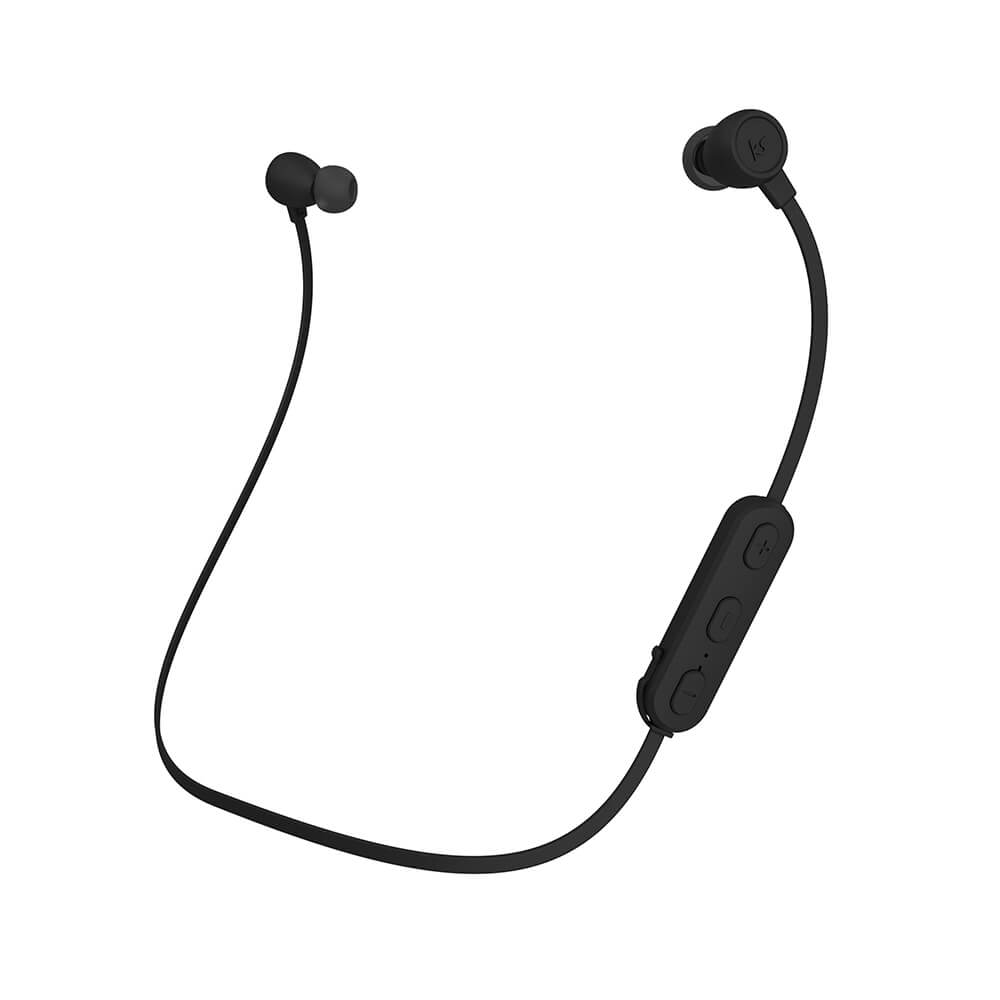 KITSOUND Headphone Hudson In-Ear Wireless Black