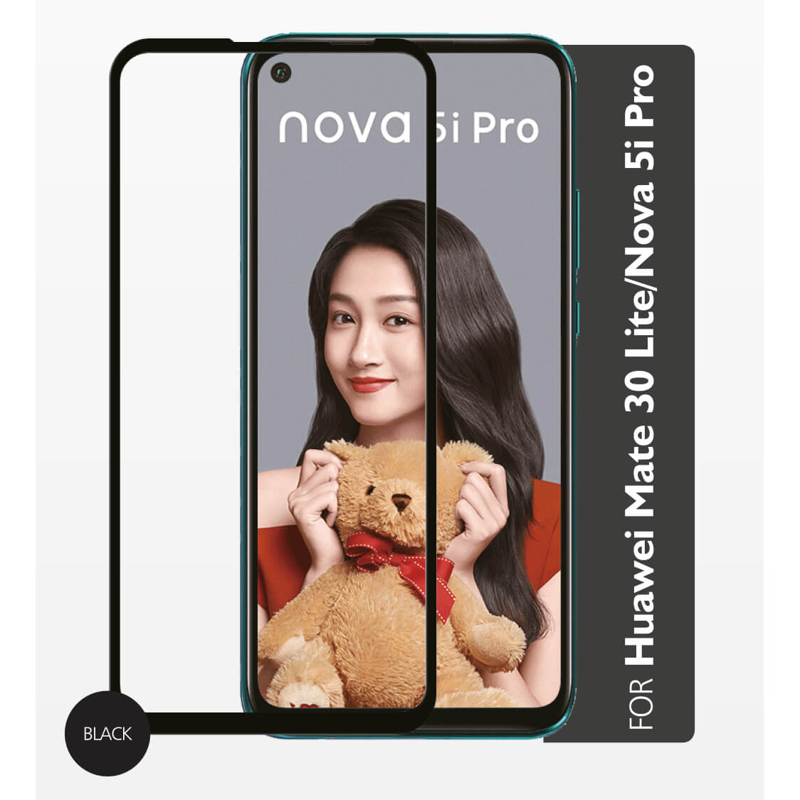 Glass Prot. 2,5D Full Cover Huawei Mate 30 Pro