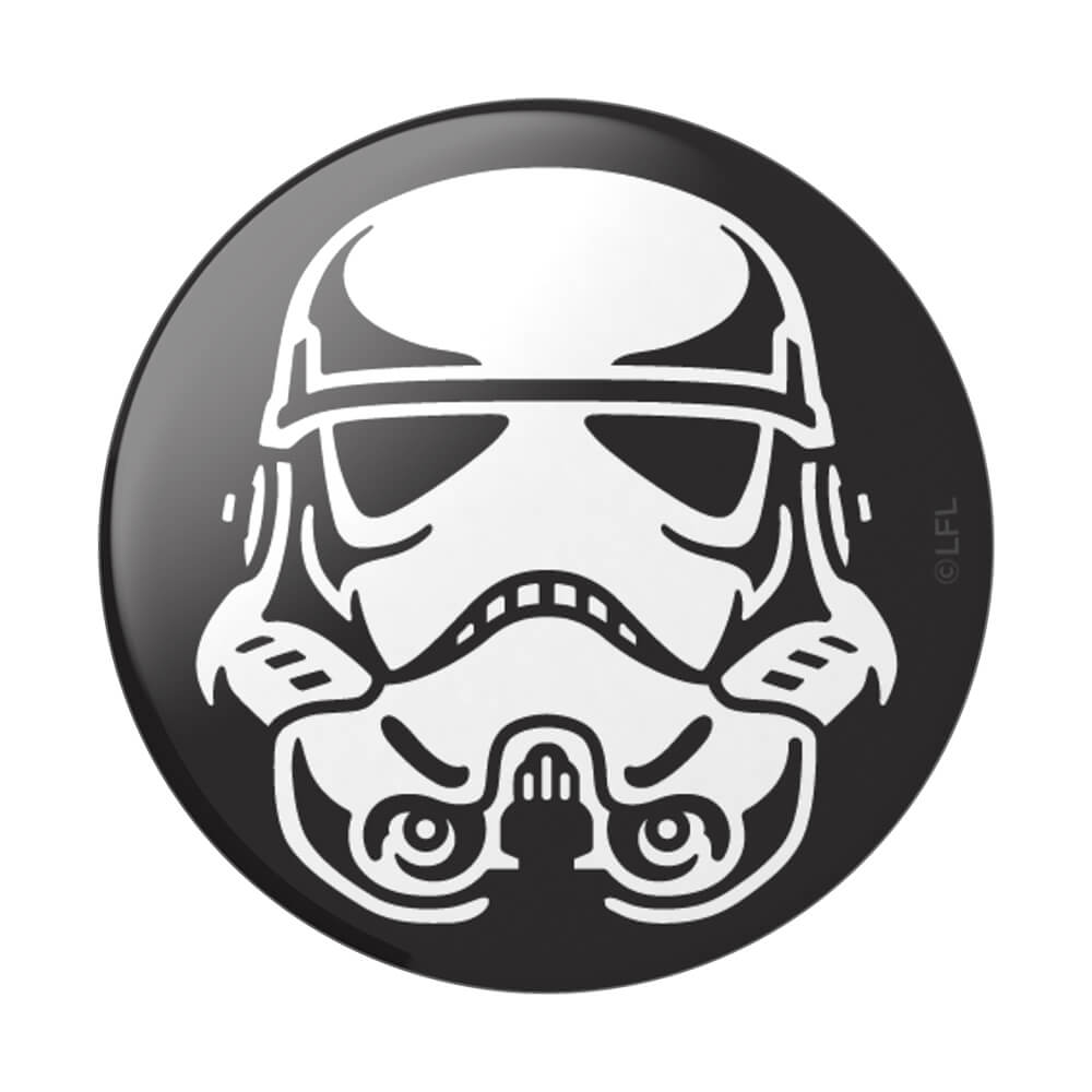 POPSOCKETS Star Wars Stormtrooper Removable Grip with Standfunction Premium 