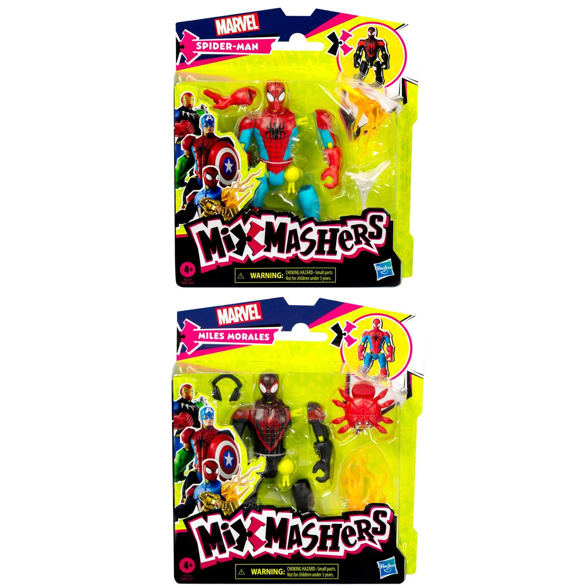 Spider-Man 5 Inch Mixmashers Basic Figure (Lajiteltu)