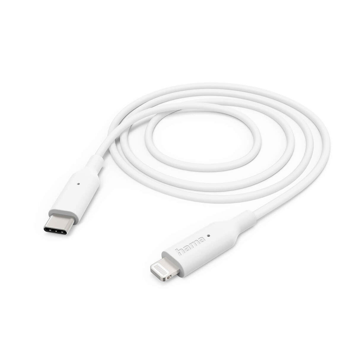 Charging Cable USB-C to Lightning 1.0m White