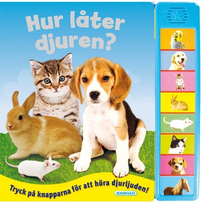 Hur låter djuren? (med ljud)