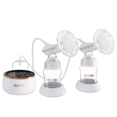 Breast Pump Electric Bella Twin Moon White