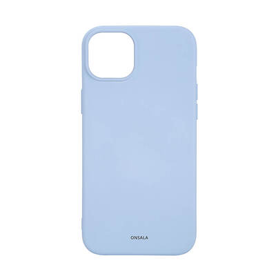 Mobilskal Silikon MagSeries Light Blue - iPhone 15 Plus