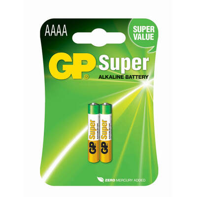 Battery Alkaline LR61 2-Pack AAAA