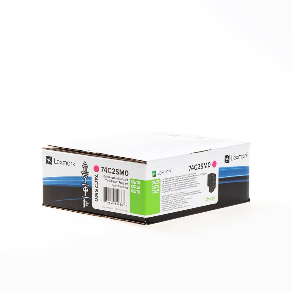 Toner 74C2SM0 Magenta, Return