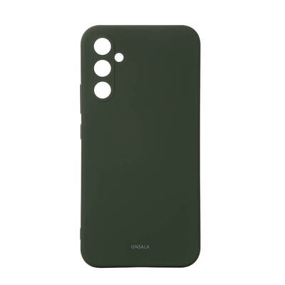 Phone Case with Silicone Feel Olive Green - Samsung A35 5G