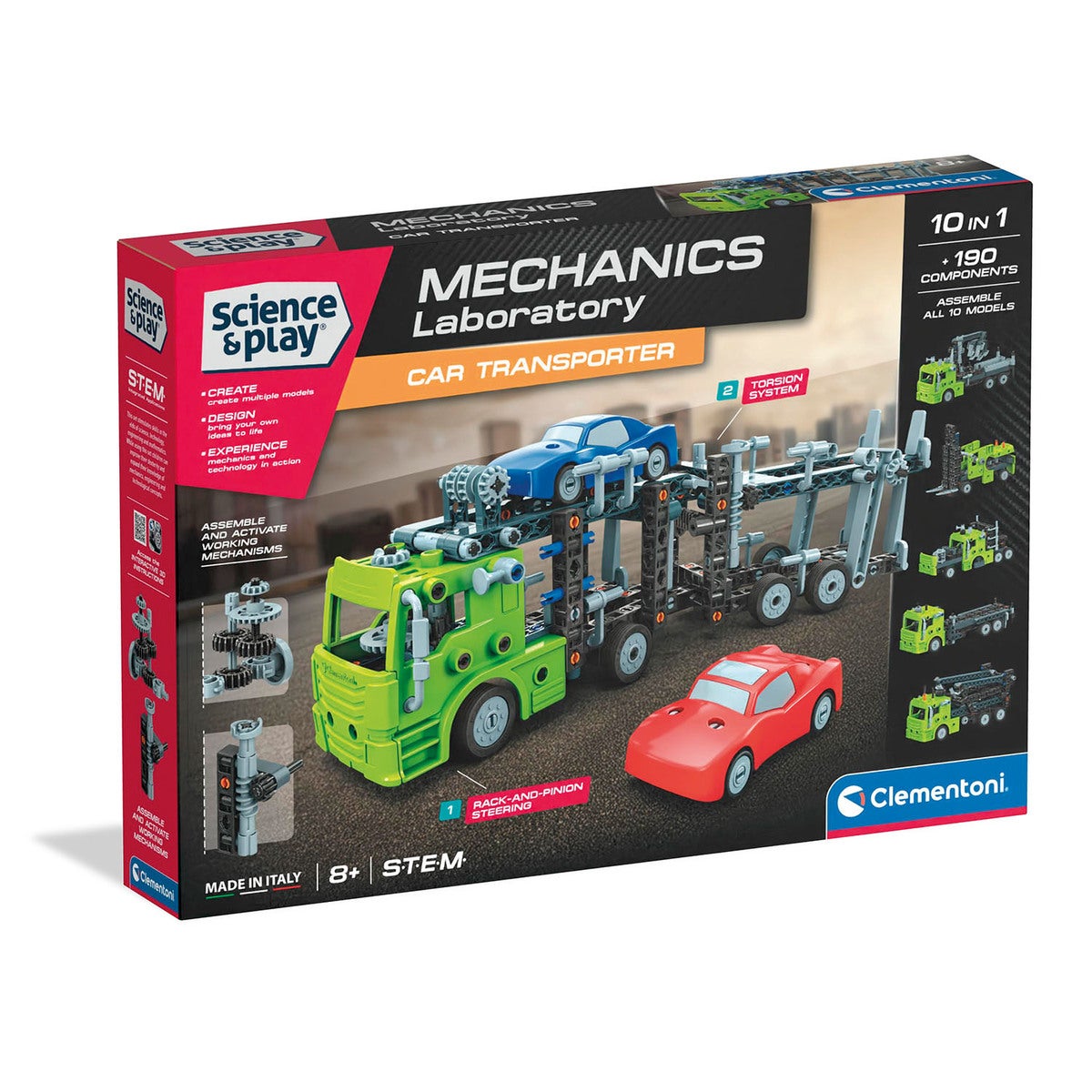 Transportleke Science And Play Mechanics Transporter