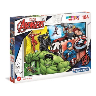 Puslespill 104 Pcs Avengers
