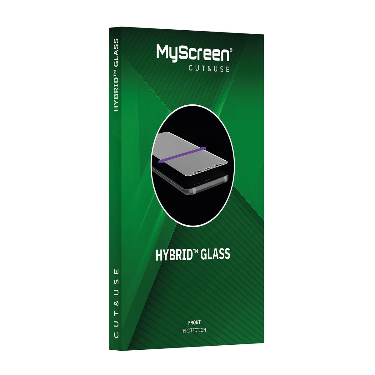 Skärmskydd Hybridglas 6.5" 10-pack - Torr Applicering