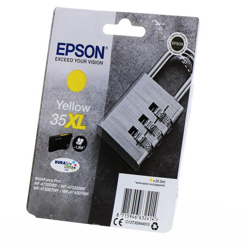Blekk C13T35944010 35XL Gul Padlock