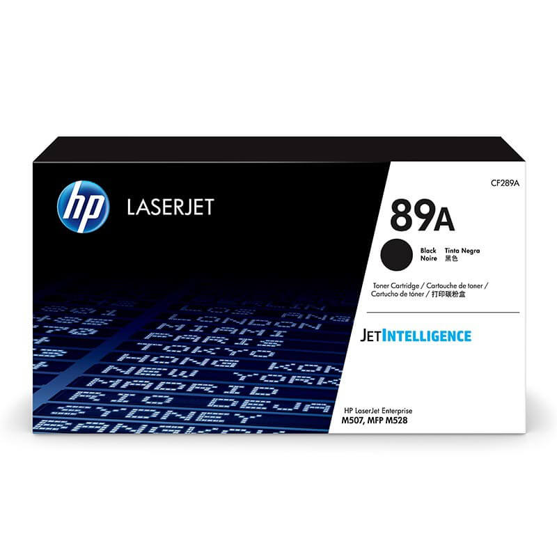 Toner CF289A 89A Svart