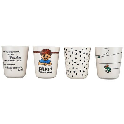 100% Melamine Tableware 4 Tumbler Set