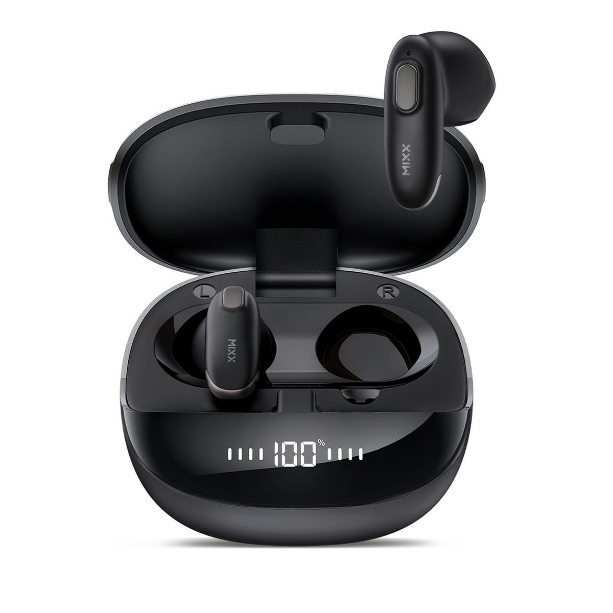 Kuulokke Hybrid Charge 2 In-Ear Tws Qi Langattomat Musta