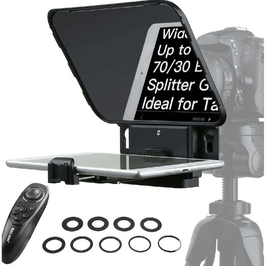 Teleprompteri T3 Tabletille 11", Älypuhelimelle