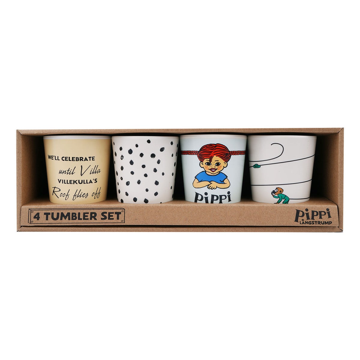 Pippi Longstocking Tumbler Set RPET