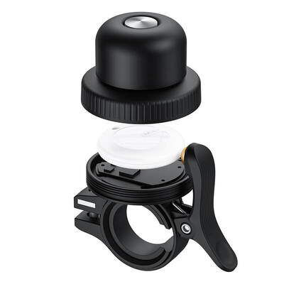 MIBELL Anti-Loss Bicycle Bell Black