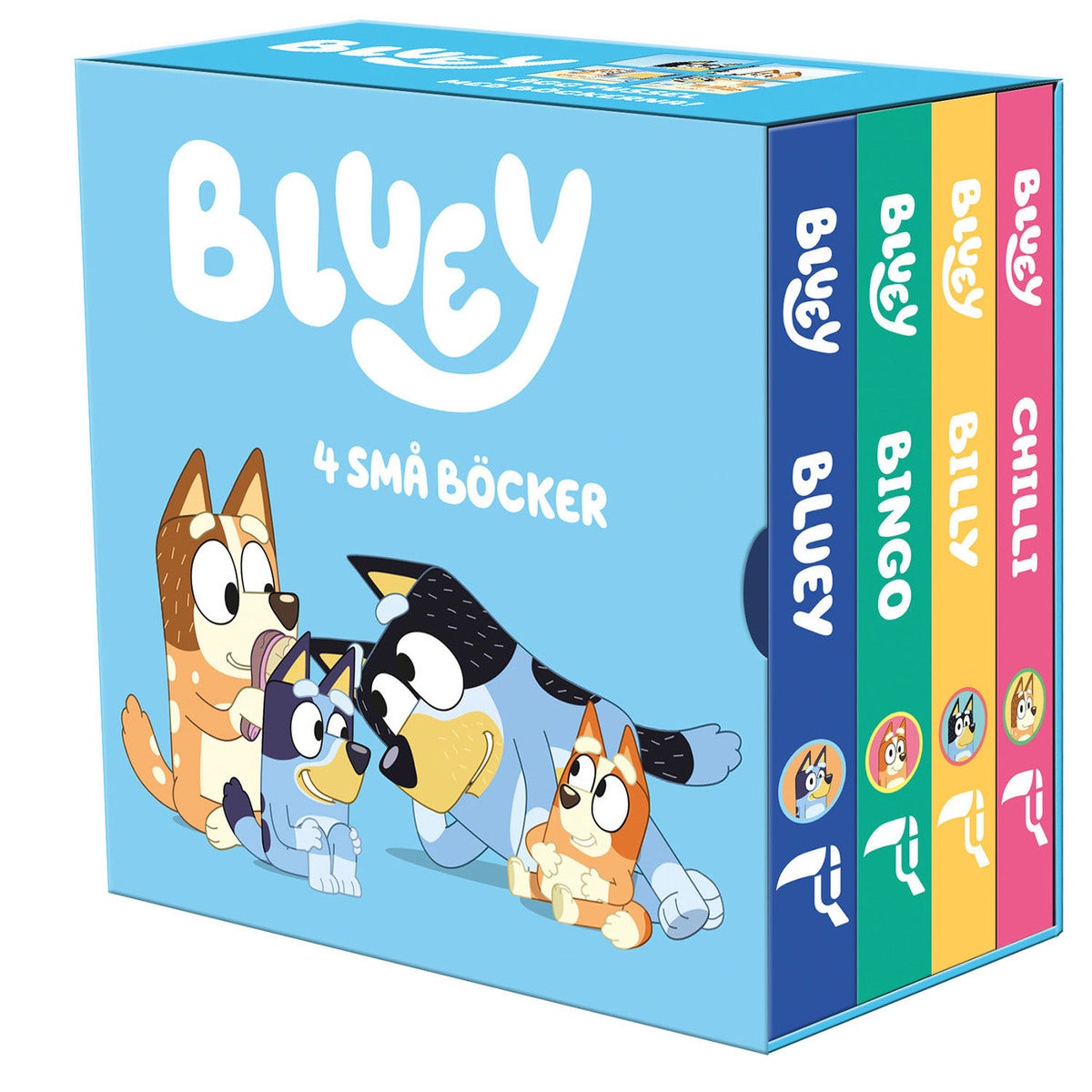 Bluey - 4 små böcker