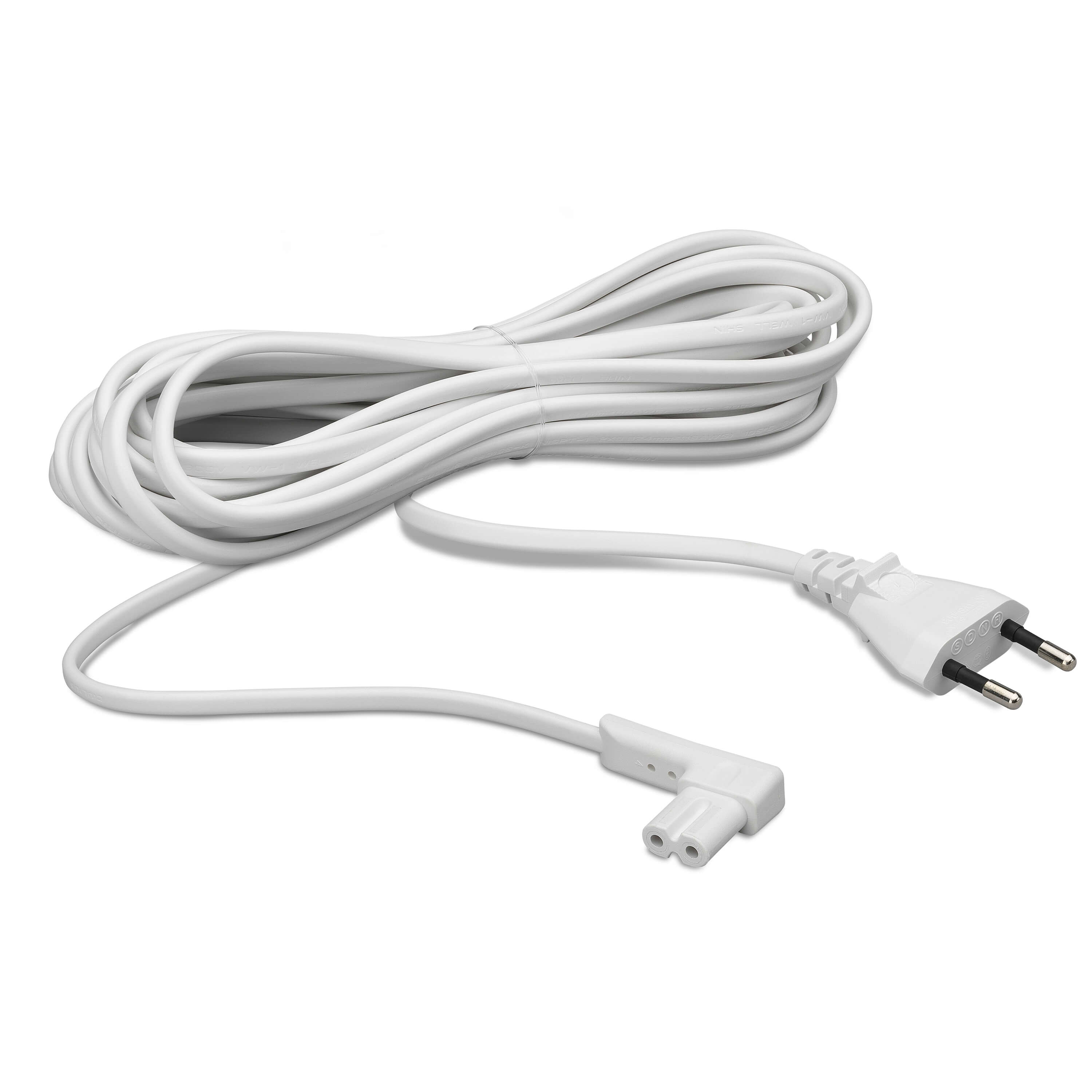 FLEXSON 5M Power Cable for Sonos One/Play:1 EU - White Single