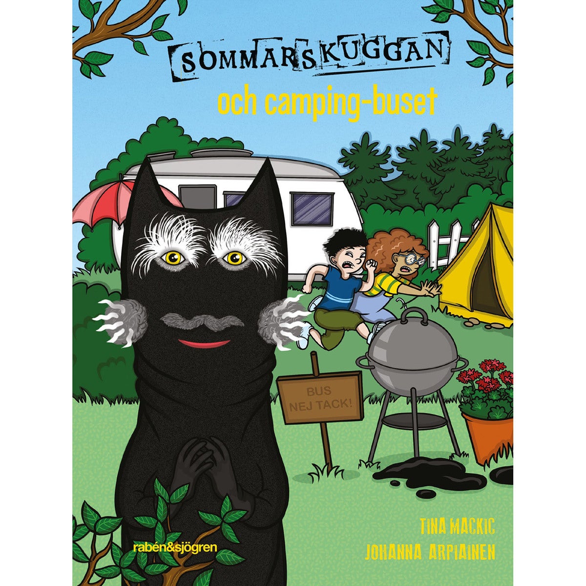 Sommarskuggan och camping-buset