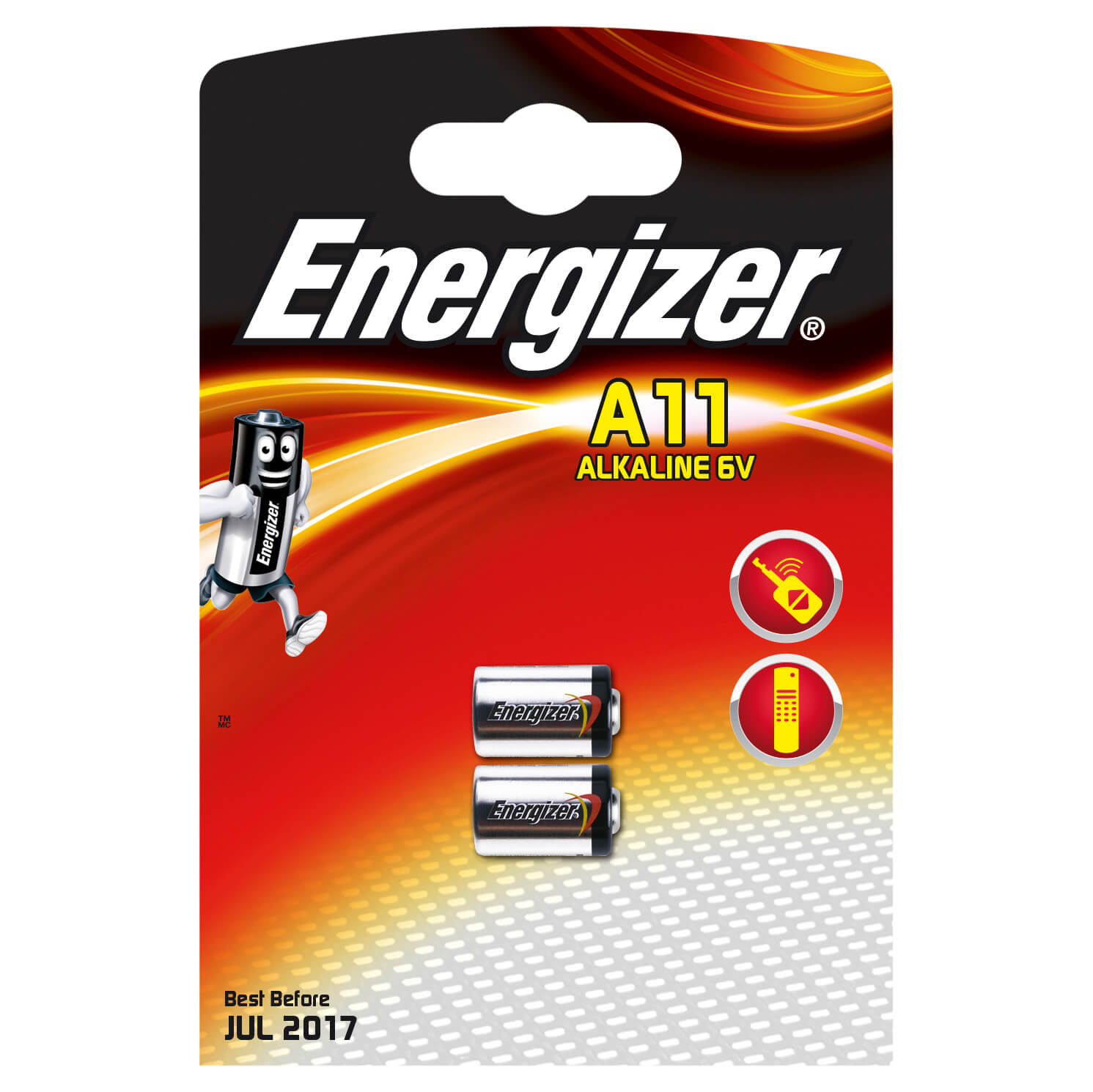 ENERGIZER Battery A11/E11A Alkaline 2-pack