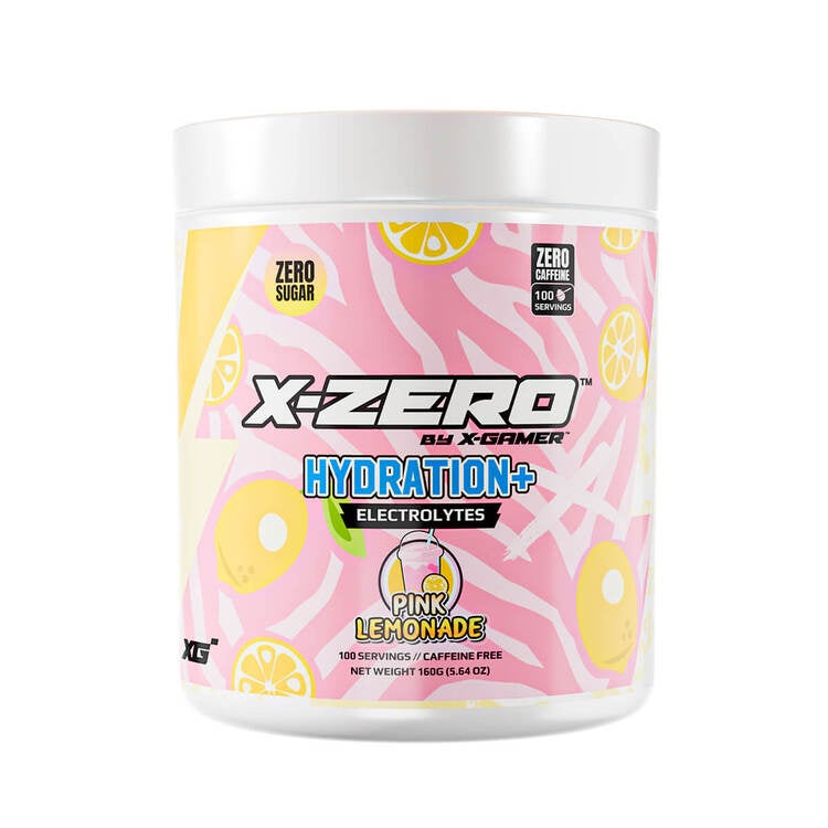 Energiajuomajauhe X-Zero Hydration+ 160 gram Pink Lemonade