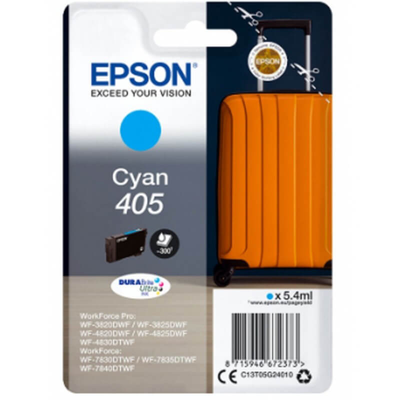 Ink C13T05G24010 405 Cyan, Suitcase
