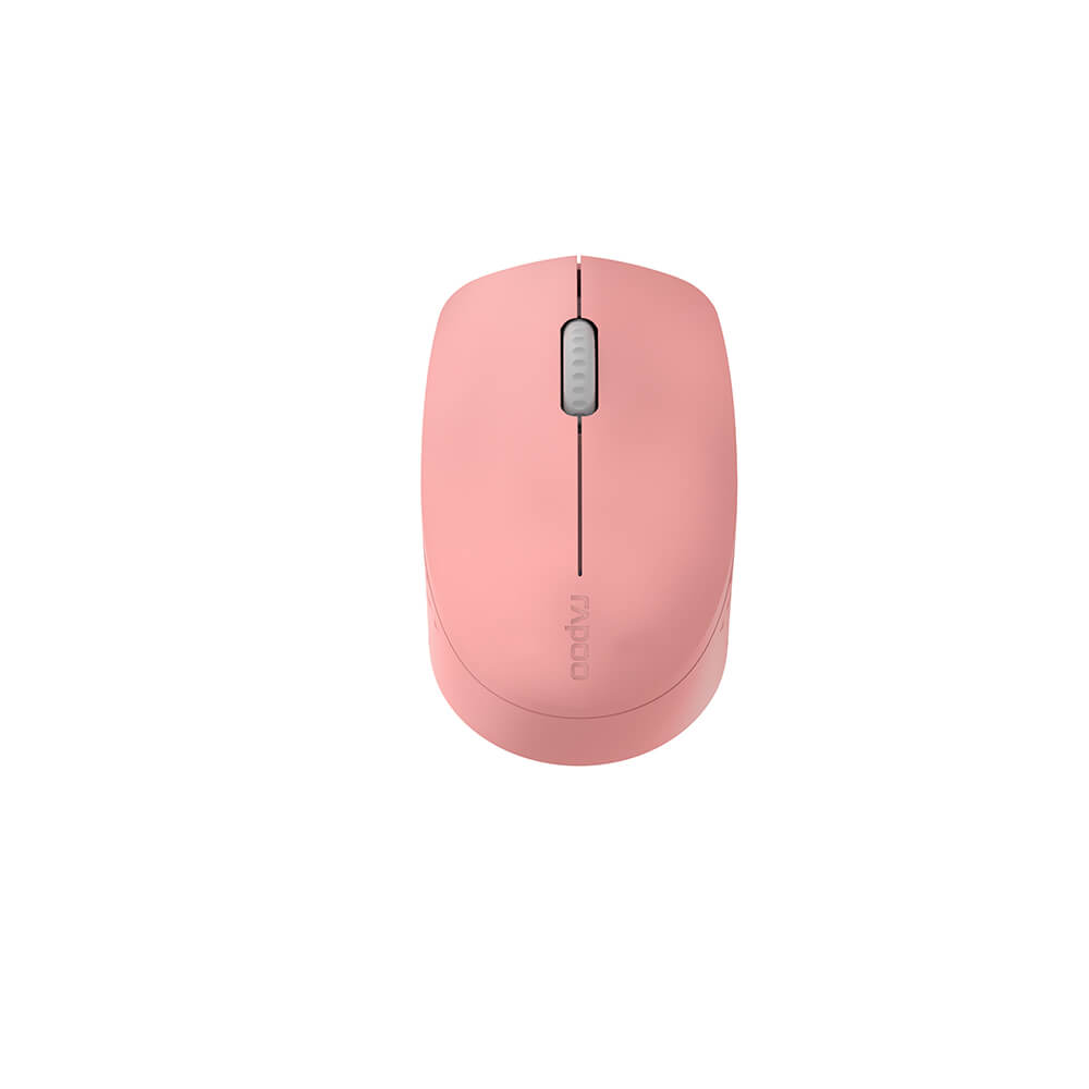 RAPOO Mouse M100 Silent Wireless Multi-Mode Pink
