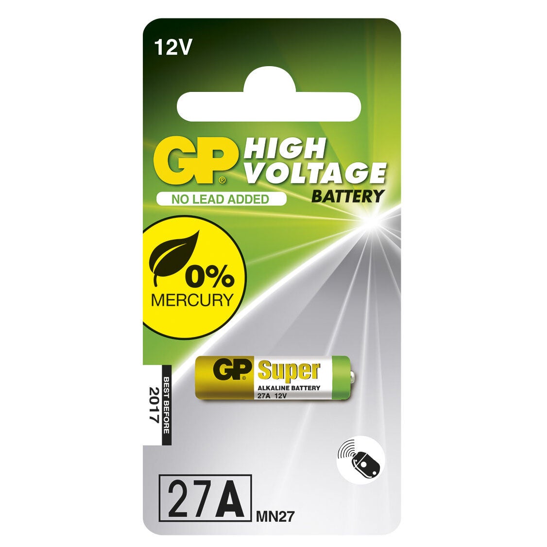Battery Super Alkaline 27A 1-Pack