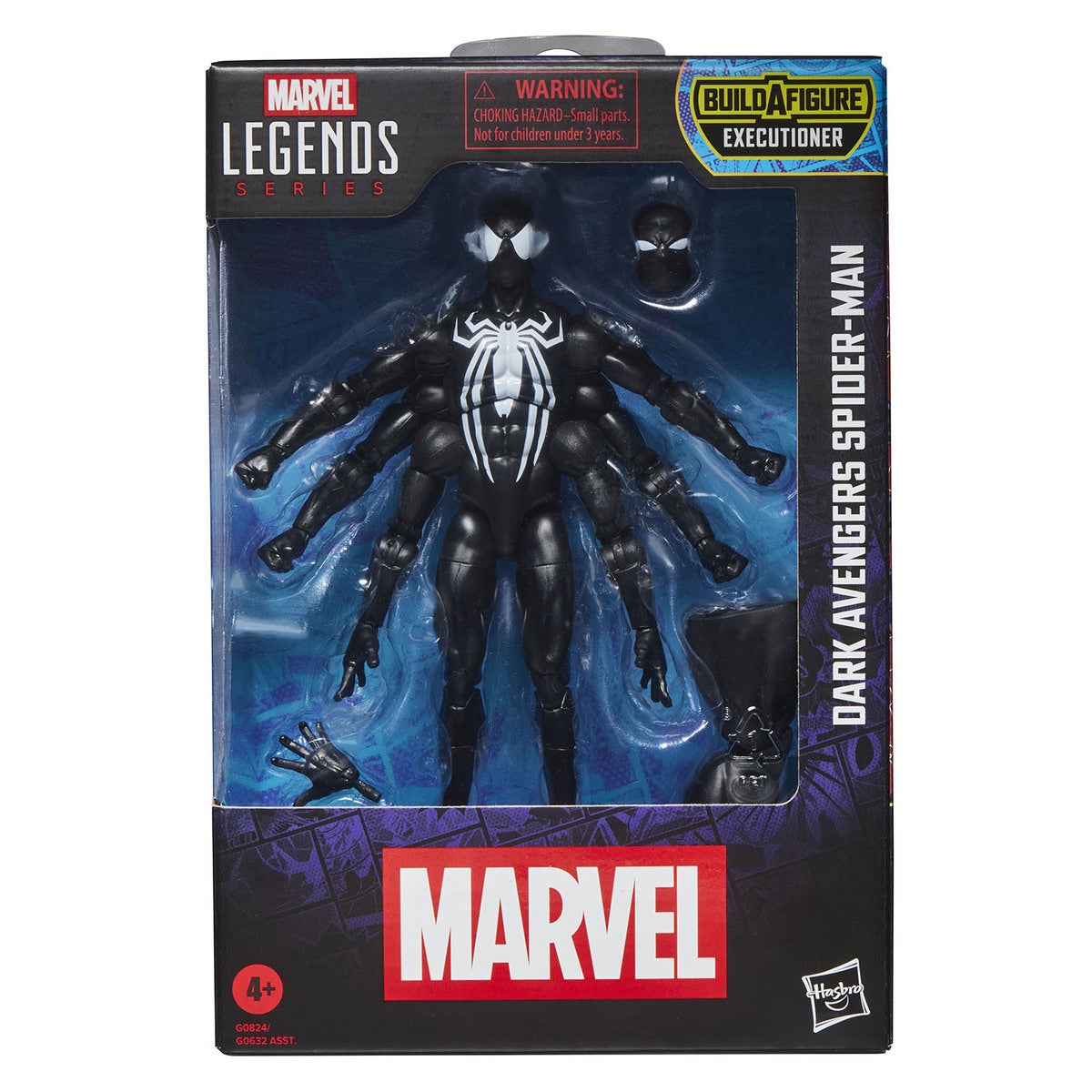 Figure Legends 6" Dark Spider-Man 6in