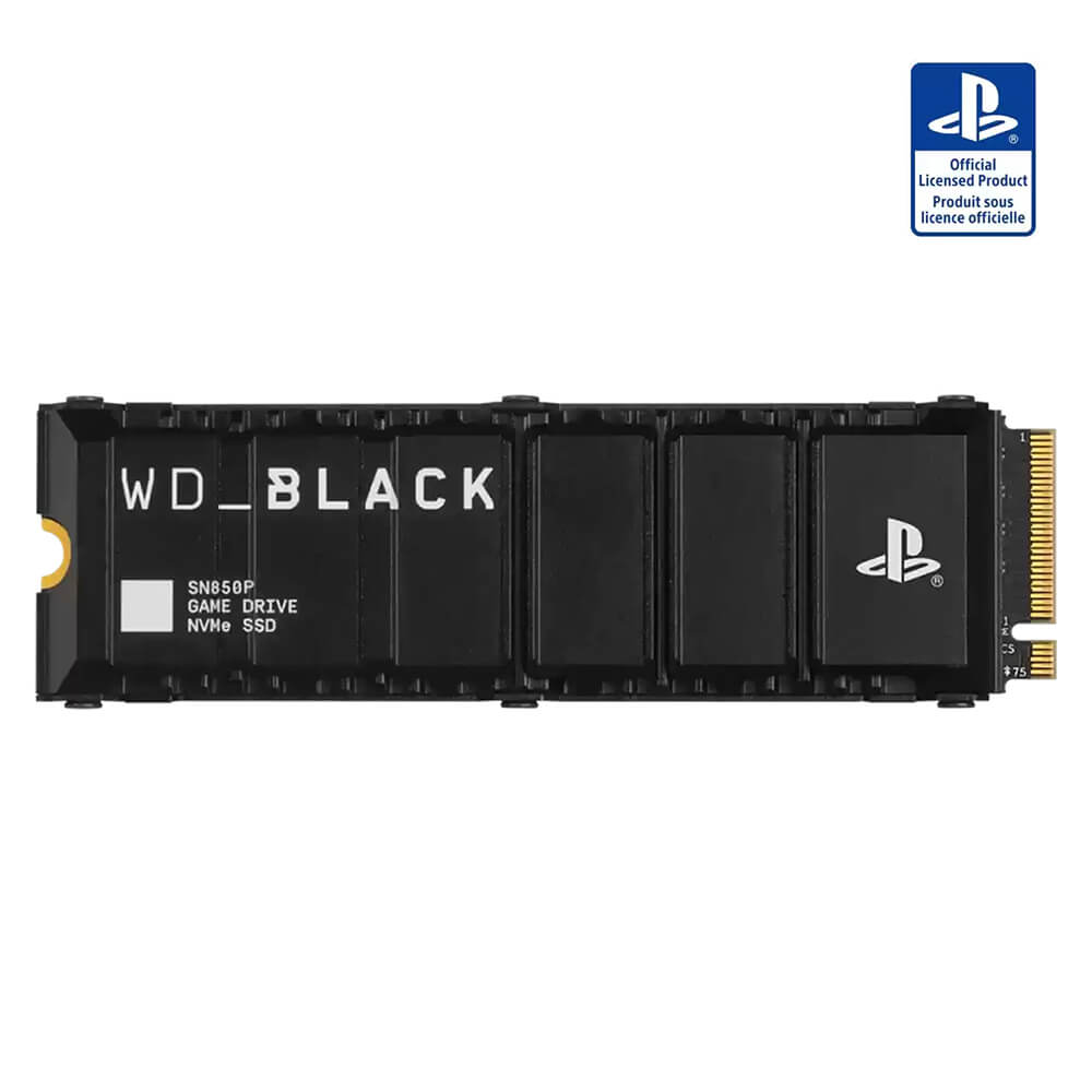 WD Black SN850P NVMe SSD för PS5 2TB