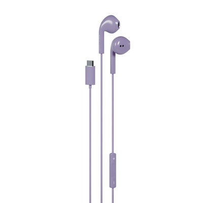 Hodetelefon In-Ear USB-C Kablet Lilla