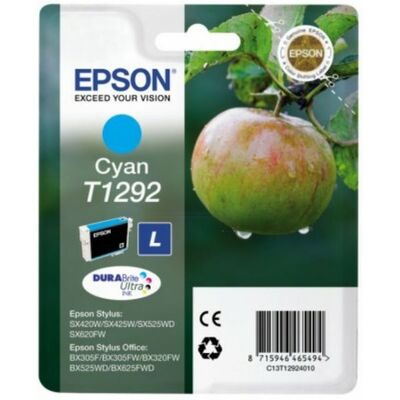 EPSON Ink C13T12924012 T1292 Cyan Apple