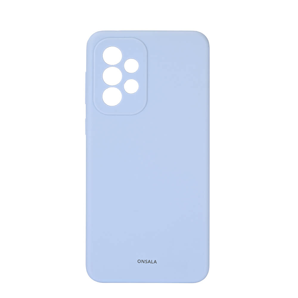 Phone Case Silicone Light Blue - Samsung A33