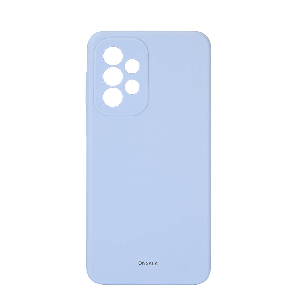 Mobildeksel Silikon Light Blue - Samsung A33