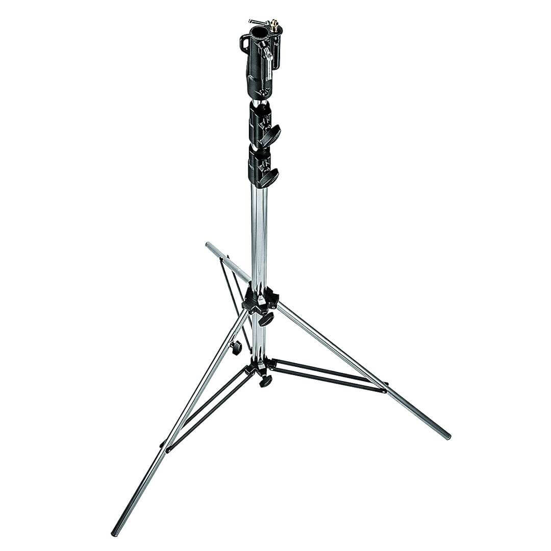 Tripod 126CSUAC Heavy Duty, c hrome/steel, silver