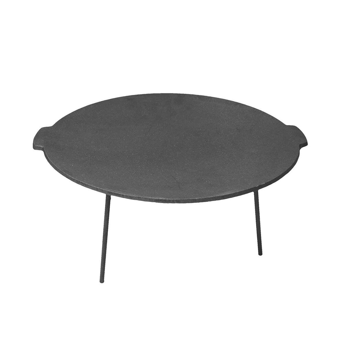 Frying Pan Cast Iron With Feet 45cm