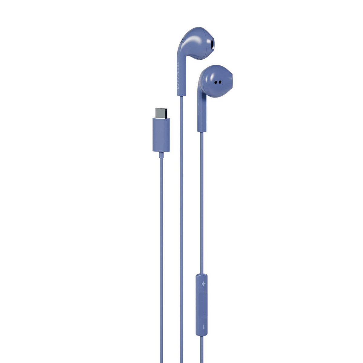 Hodetelefon In-Ear USB-C Kablet Blå