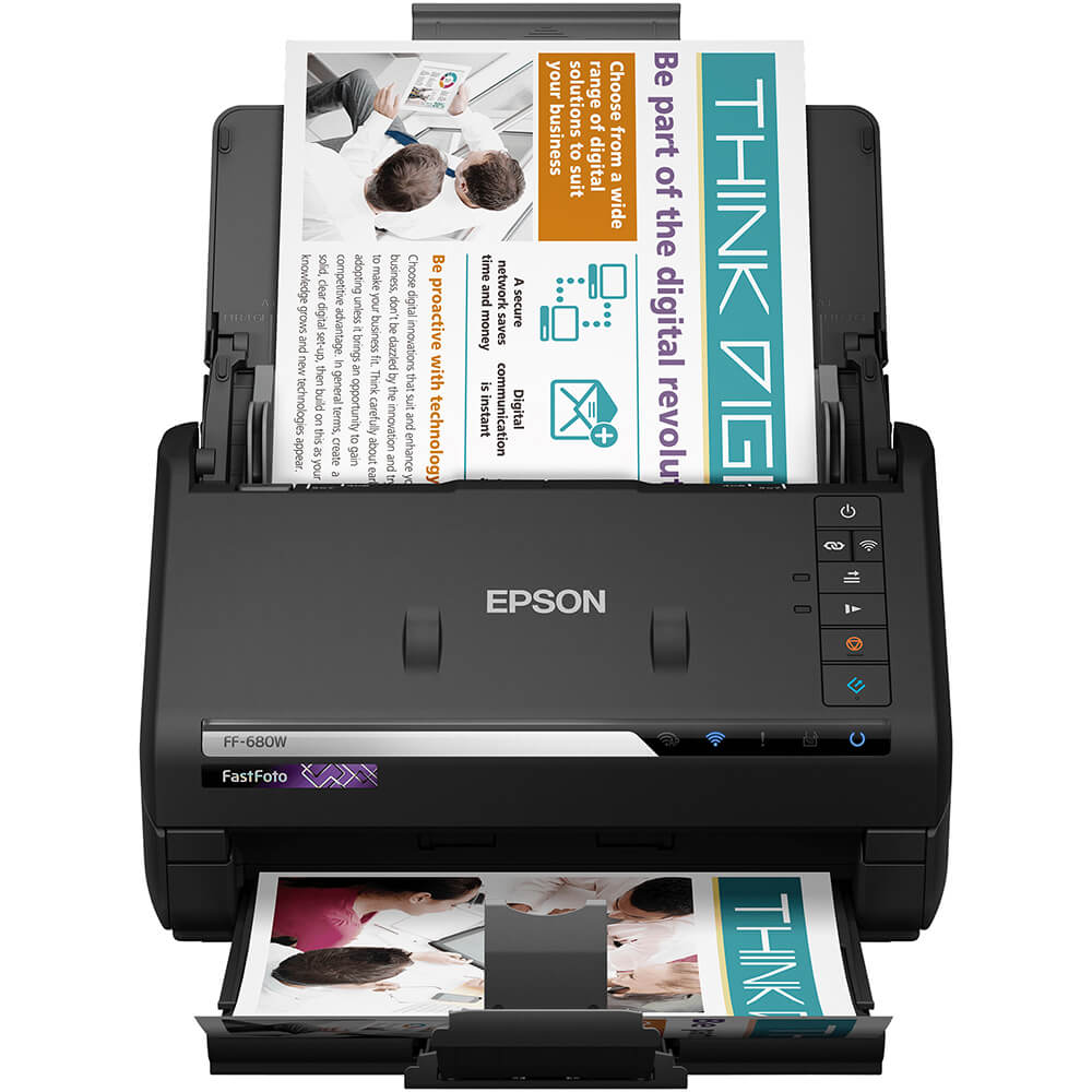 EPSON CoverPlus Onsite Service FastFoto FF-680W 