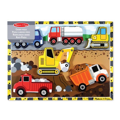Wooden Chunky Puzzle Construction