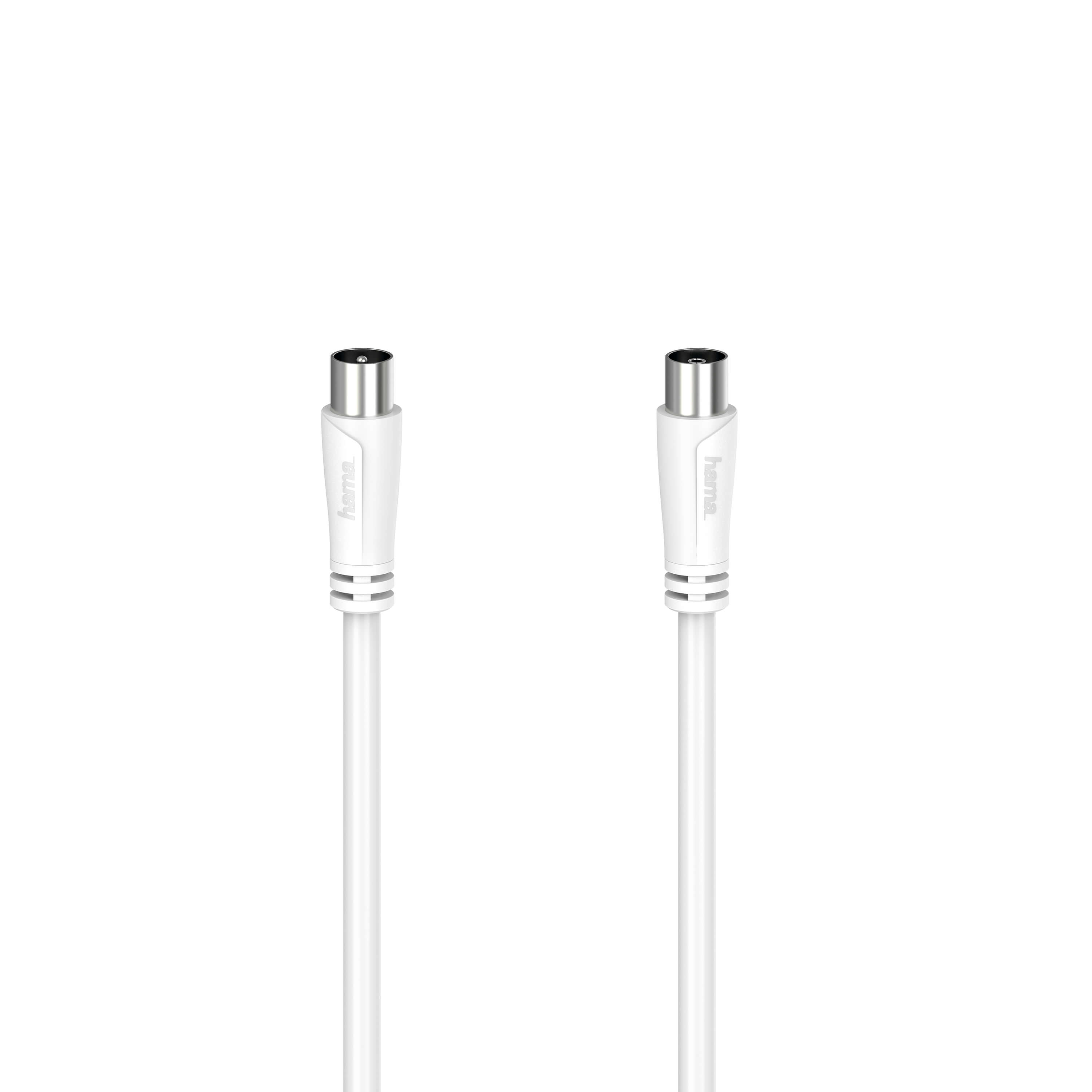 HAMA Cable Antenna 90dB 15.0m White