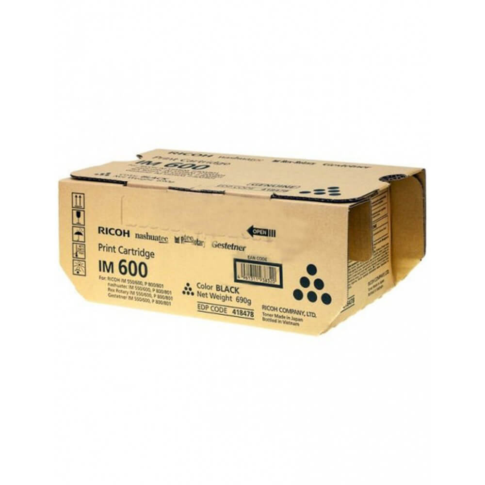 Toner 418478 IM 600 Svart