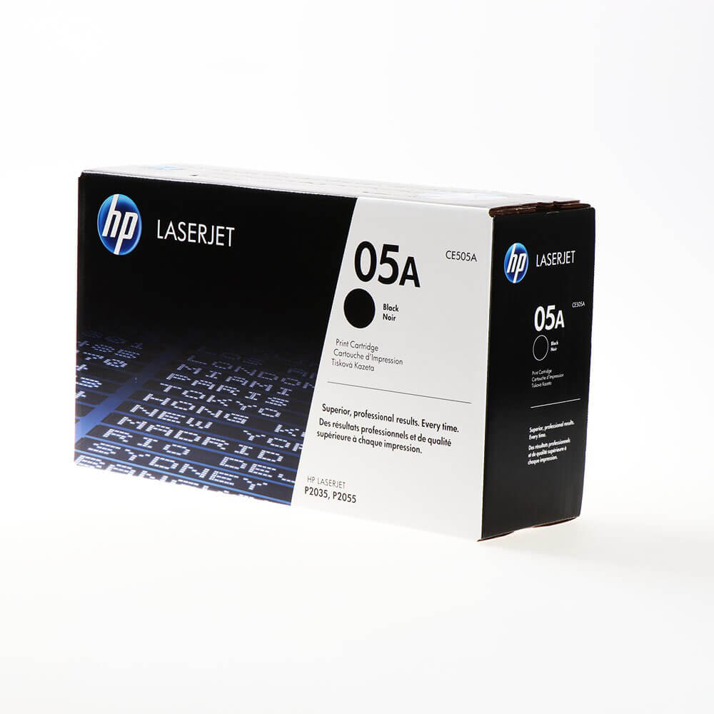 Toner CE505A 05A Musta