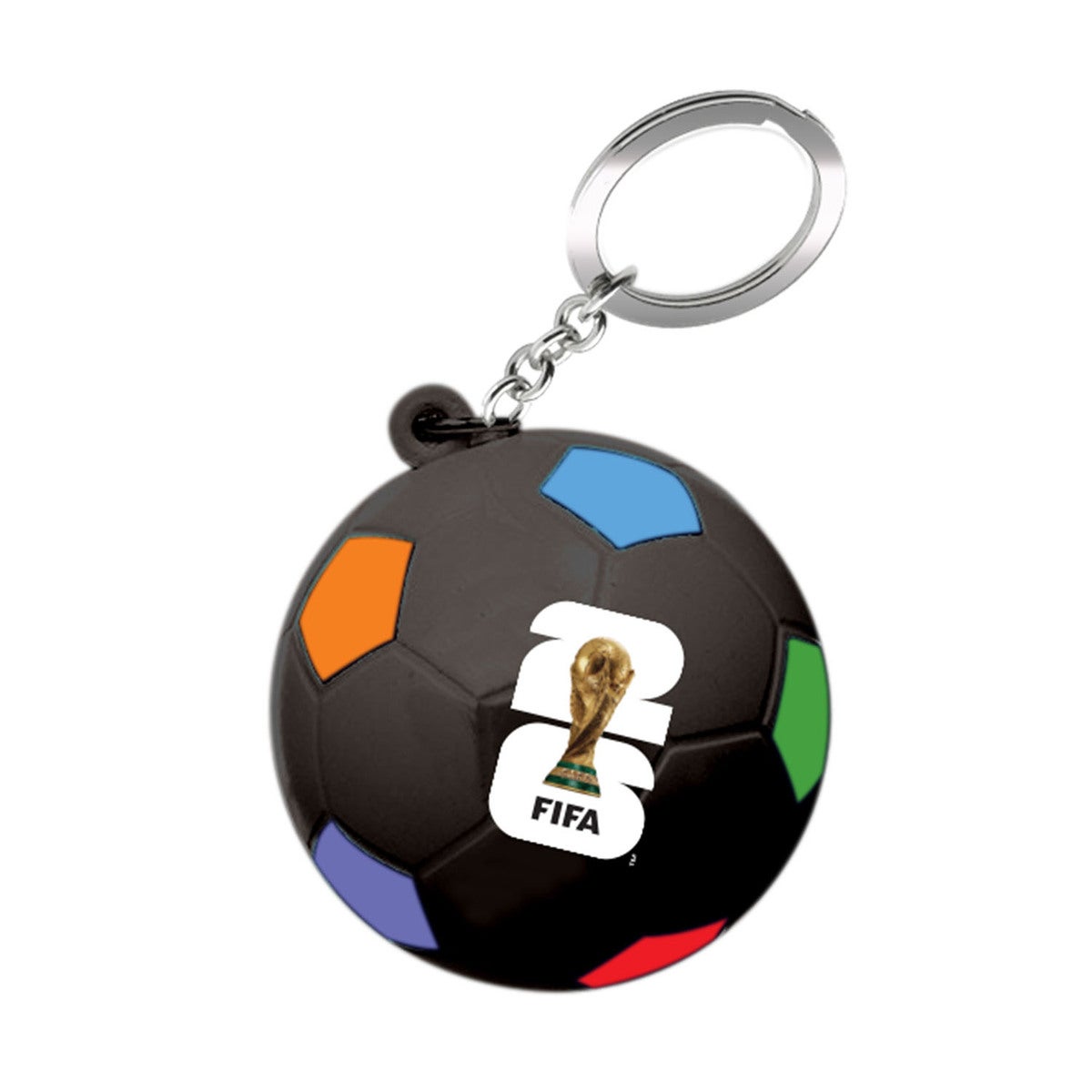 Avainrengas World Cup Stressball Keyring Musta