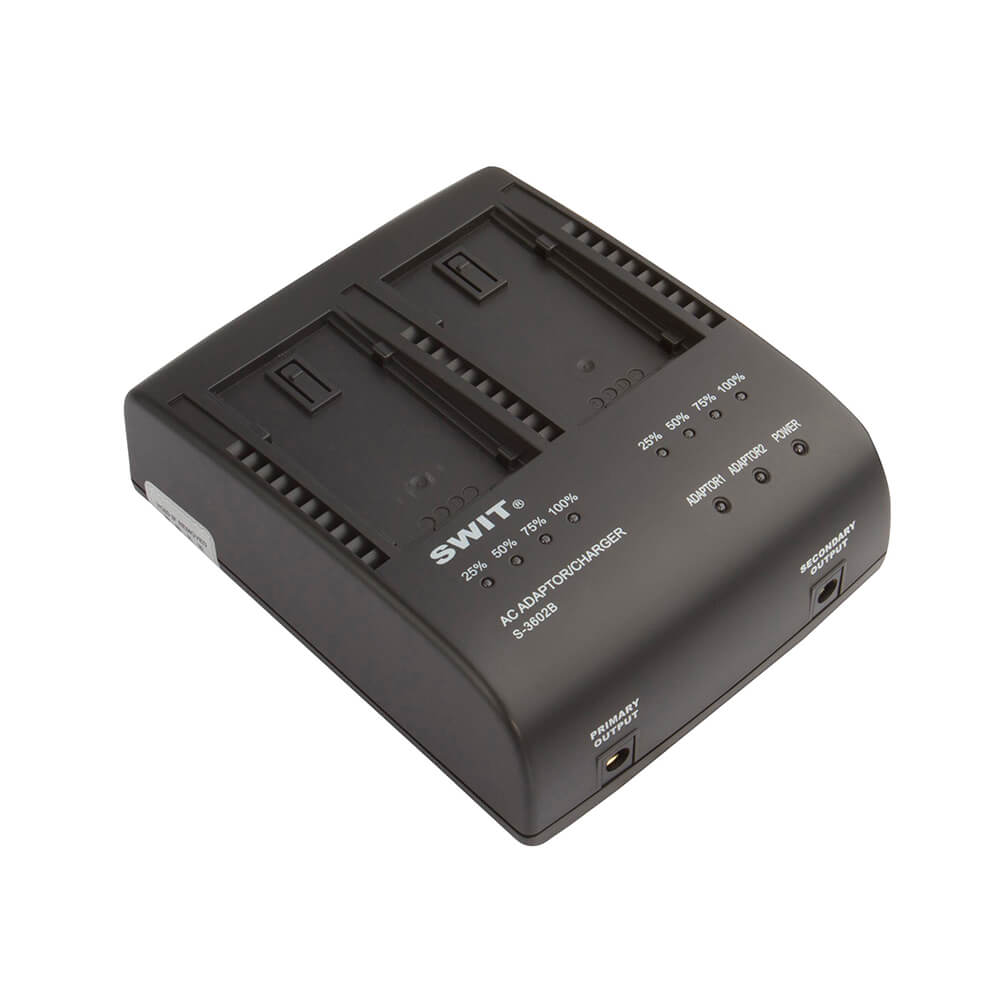 SWIT S-3602B 2ch charger for S-8BG6